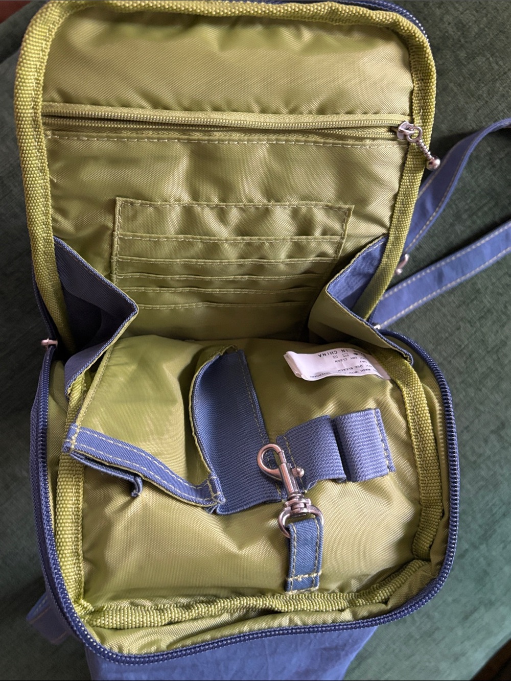 Baggallini Lavender Blue Crossbody Bag with Adjustable Strap - Picture 5 of 6